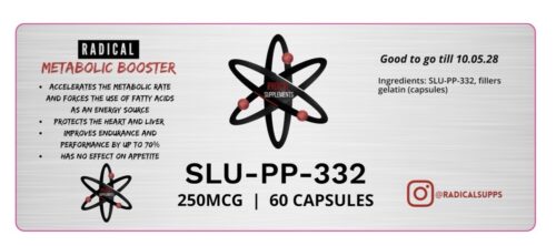 SLU-PP-332 Metabolic Booster (60 x 250mcg)