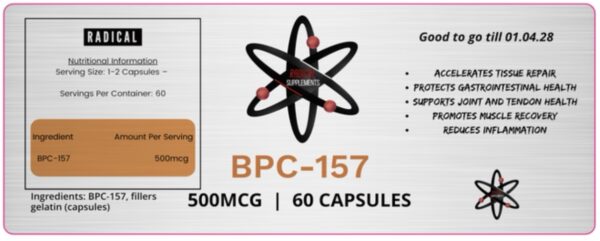 Oral BPC-157 (60 x 500mcg)